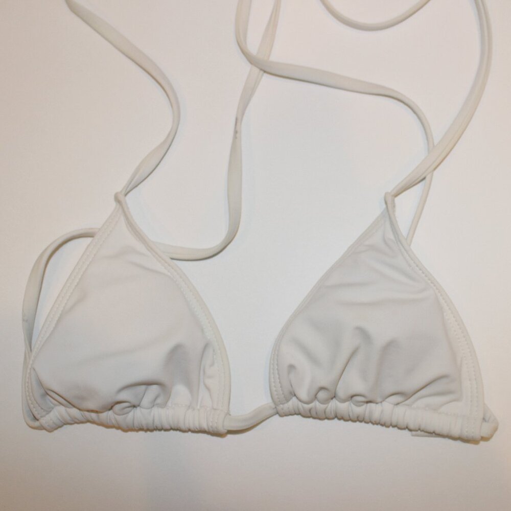 White bikini Top - Great Worn Condition